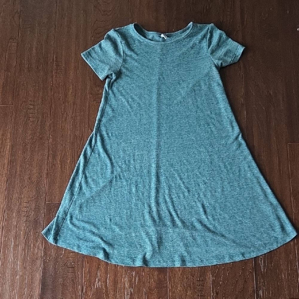 Old Navy Teal Short Sleeve Dress